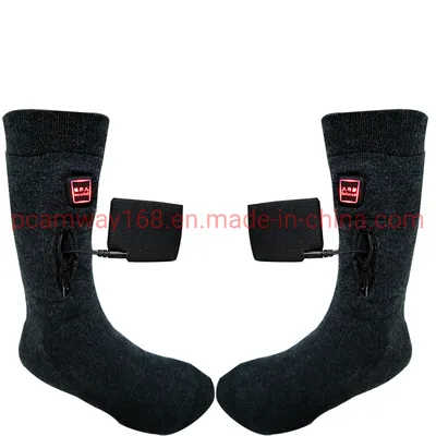 Men Womens Custom Logo Battery Heating Ski Socks