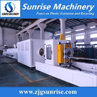Complete Set PVC Water Pipe Manufacturing Plant Extrusion Line