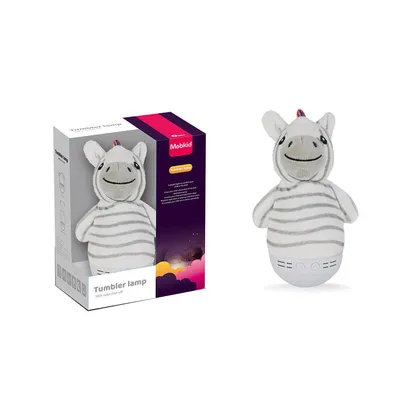Baby Soothed Toys Plush Cute Elephant Lion Zebra Tumbler Animal Toys
