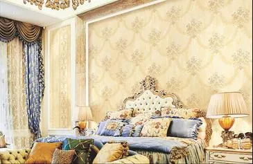 Non-Woven Wallpaper for Luxury Hotel and Home