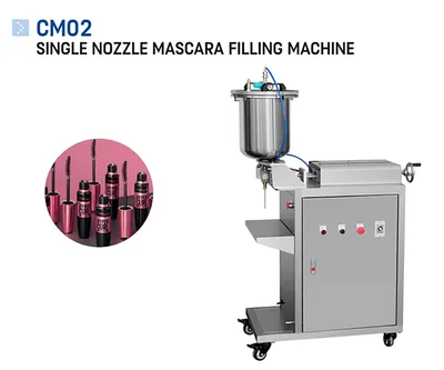 Color Cosmetics Single Nozzle Filling Machine
