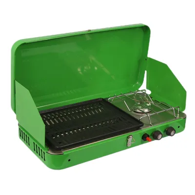 Compact Single Burner Gas Stove for Efficient Cooking