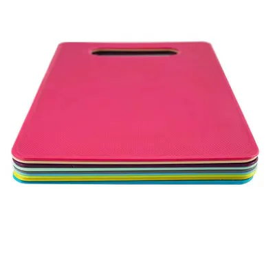 4PCS PP Plastic Chopping Board Kitchen Tool Square Cutting Board