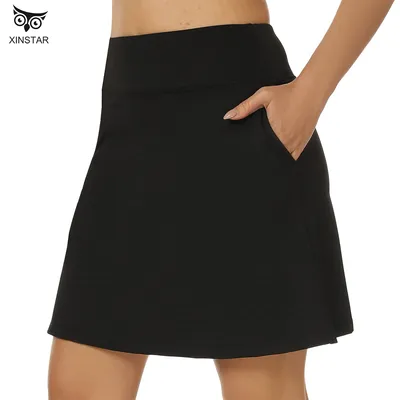 20" Golf Long Pickleball Skirt Pockets