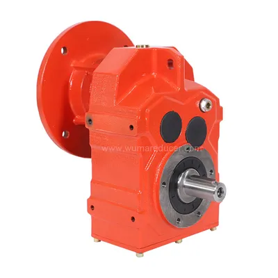 F Series 75kw Ratio 48 50mm Parallel Shaft Mounted Helical Gear Box Motor Reducer