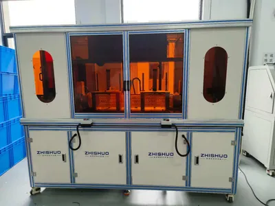 Industrial Grade High Capacity Large Flow Pleated Filter Element End Cover Pneumatic Driven Welder