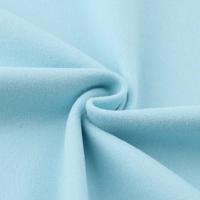 Luxurious Solid Polyester Spandex Fleece Velvet Fabric for Fashion