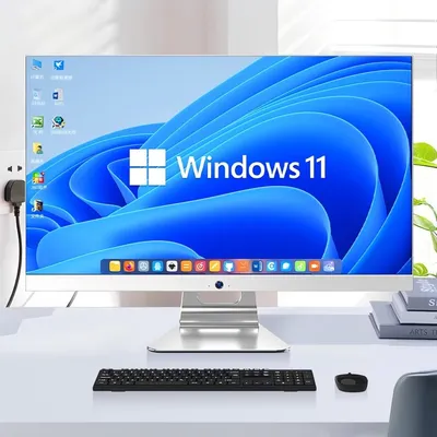 All-in-One Desktop Gaming Computer for Home Office and Entertainment Use with LED Screen