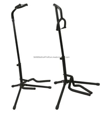 Ys-L1a Electric Guitar Stand/ Guitar Bass/Guitar Wall Hanger/Foldable Guitar Rack/Adjustable Guitar Holder/Guitar Stand