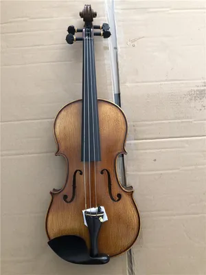 Handmade Solid Natural Flame Viola Making in China