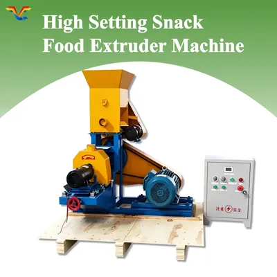 Hot Selling Puffed Rice Machine 150-180kg/H Soybean Extruder for Sale Extruder Machine