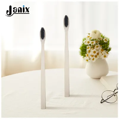 Wholesale Adult Bamboo Toothbrush Eco Friendly Biodegradable Soft Bristle Custom Logo Available