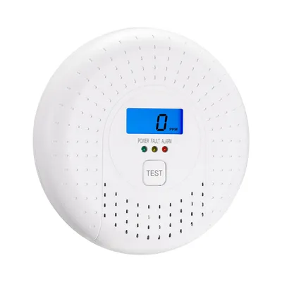 Battery Operated Carbon Monoxide Alarm Household Fire Co Gas Detector