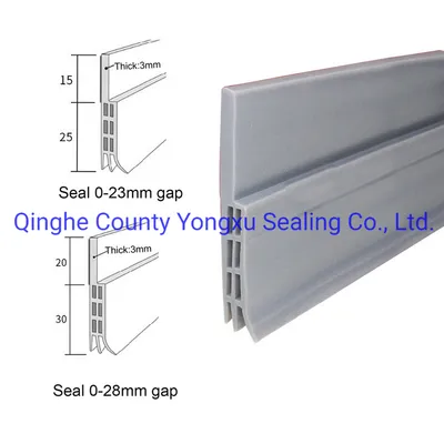 Window Door Bottom Self Adhesive Silicone Rubber Sealing Strip Bush Weatherstrip Draught Excluder