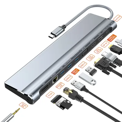 Laptop Docking Station with Mst Function