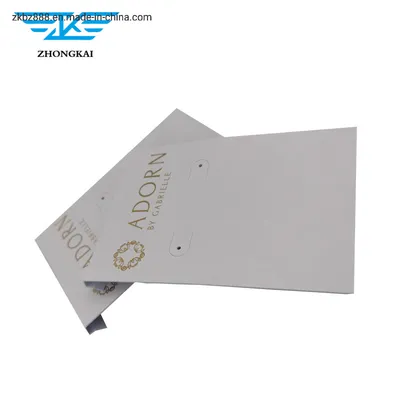 Luxury Jewelry Cards Packaging Custom Earring Cards with Logo