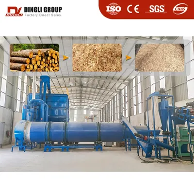 CE ISO Certification Sawdust Drying Machine Price for Biomass Fuels