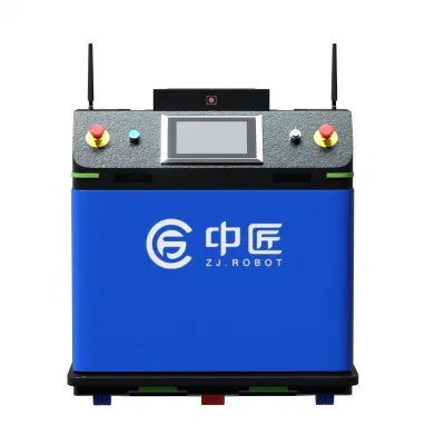 Automatic Pallet Handling Robot, Unmanned Intelligent Forklift Agv Workshop Replaces Manual Handling by Electricians