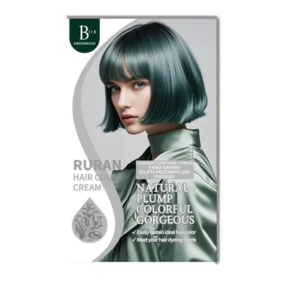 Professional Factory Hair Color Cream Salon Natural Ammonia-Free Coffee Hair Dye