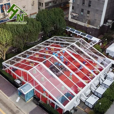 Outdoor Aluminum Party Marquee Wedding Tent with Glass Wall