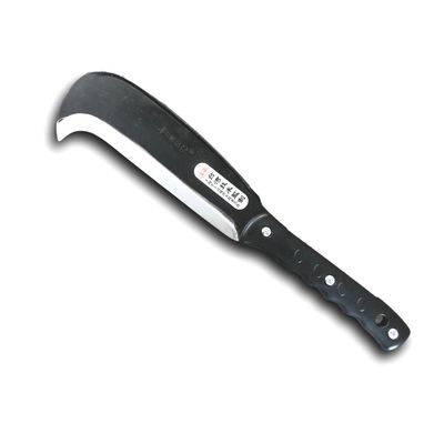 Manganese Steel Agricultural Harvesting Sickle Household Plastic Handle Cutting Knife Outdoor Billhook Curved Wood Chopping Knife