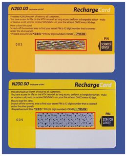 Hologram Scratch-off Label
