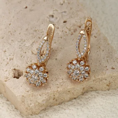 Wholesale European Popular Fashion Gold Style Women Ear Clip Long Drop Jewelry Earrings