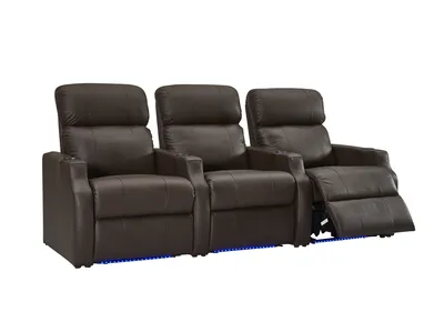 Home Theater Sofa with Manual/Electric Recliner for Living Room