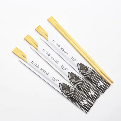 8" 9" Disposable Customized Bamboo Chopsticks