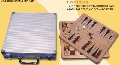 Wooden Board Games (YH7IN1AS)