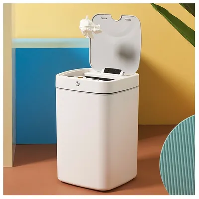 Automatic Trash Bin Garbage Can Self Sealing