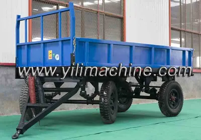 High Quality 5 Ton Four Wheel Farm Trailer