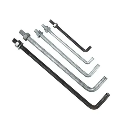 Hot DIP Galvanized Anchor Bolt for Steel Tower Foundation Project