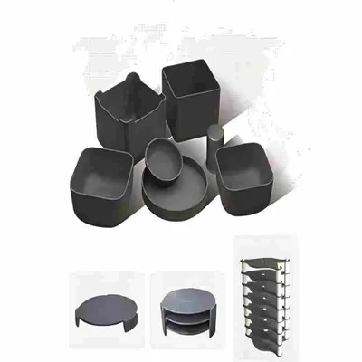 Reaction Bonded Sic Bricks High Purity High Density 3D Printed Graphite Silicon Carbide Saggar/Saggers for New Nenergy Lithium Battery Sintering