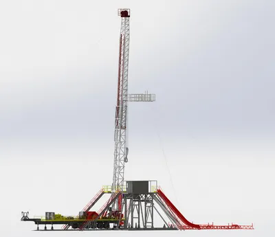 Versatile Multi-Purpose Drilling Rig for All Oilfield Conditions