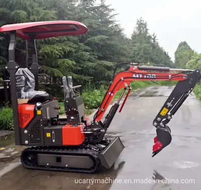 Powerful 1 Ton Mini Crawler Excavator for Efficient Digging