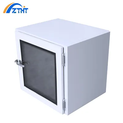 Advanced UV Light Sterilization Passbox for Safe Item Transfer