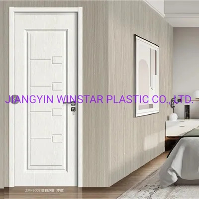 Factory Supply Cheap Price WPC Waterproof Interior ABS Bedroom Doors for Houses