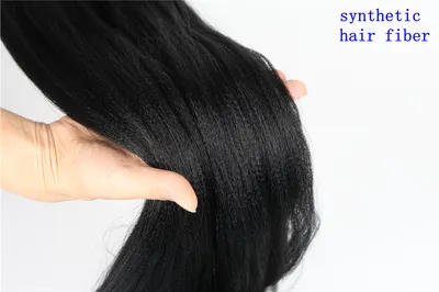 Human Synthetic Soft Hair Fiber Heat Resistant Wig Raw Material