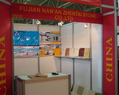Our Booth in Moscow Stone Fair
