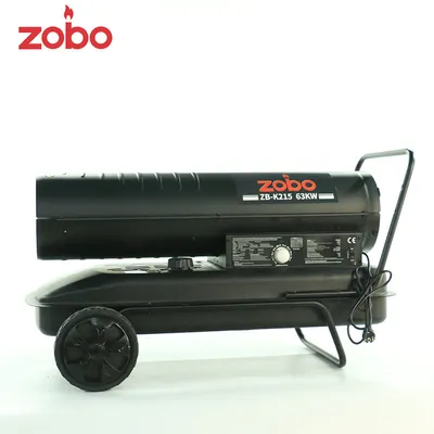 Zobo 63kw Fuel Kerosene Dieisel Heater Chick Brooder Industrial Greenhouse Warm Air Blower Grain Dryer Diesel Space Heaters
