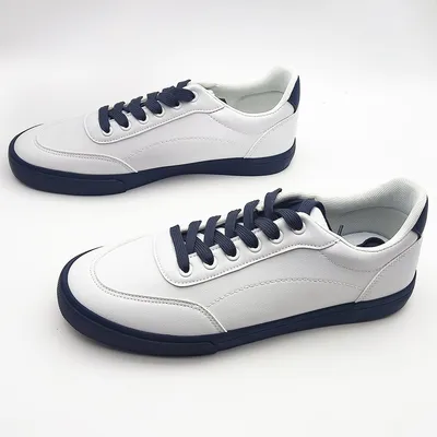 Wholesale 47 Size PU Leather Lace-up Men Casual Shoes