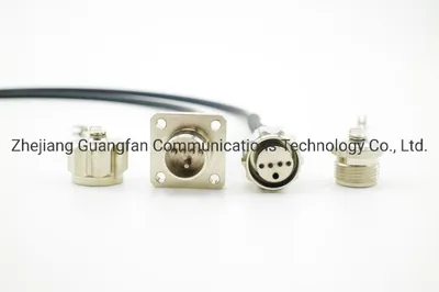 Optical Fiber Odc Custom Fiber Optic Cable Assemblies 4 Core for Ftta / Tunnel Video Surveillance System