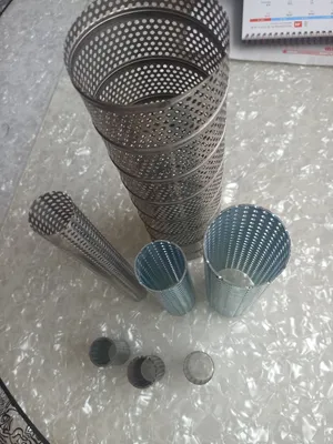 316 Stainless Steel Perforated Tube Foiled Filter Tube