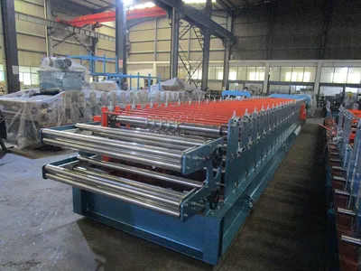 25 + Years Engineer Experience Direct Factory Galvanized Steel Metal Type Roof/Roofing Sheet Double Layer Profile Cold Roll Forming Machine