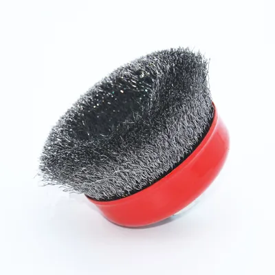 90mm Crimped Wire Cup Brush