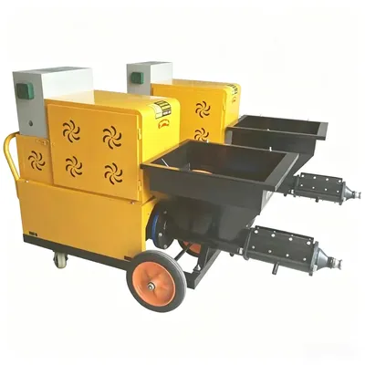 Wall Plastering Machine Construction Render Spraying Equipment Automatic Cement Plaster Rendering Mortar Spray Machine for Wall Building