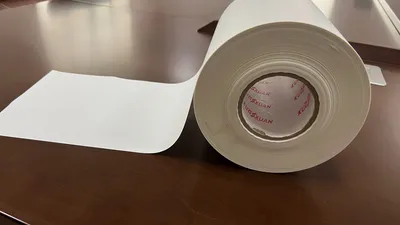 Self Adhesive Paper PP Synthetic Paper Label Transparent Liner Stock Raw Material Sticker