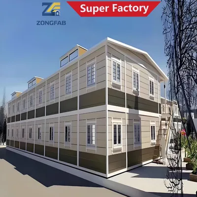 Seismic Resistant Steel Living Detachable Assembly Prefab Modular Container Building Housing