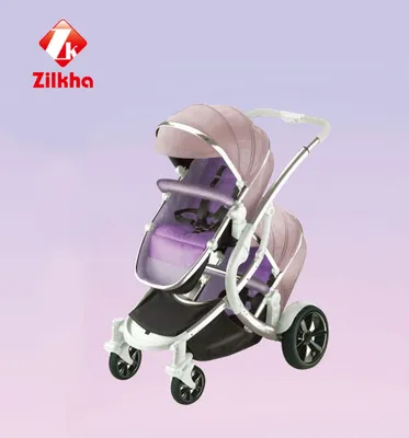 Baby Stroller with Frame and Small Seat and Small Carrycot